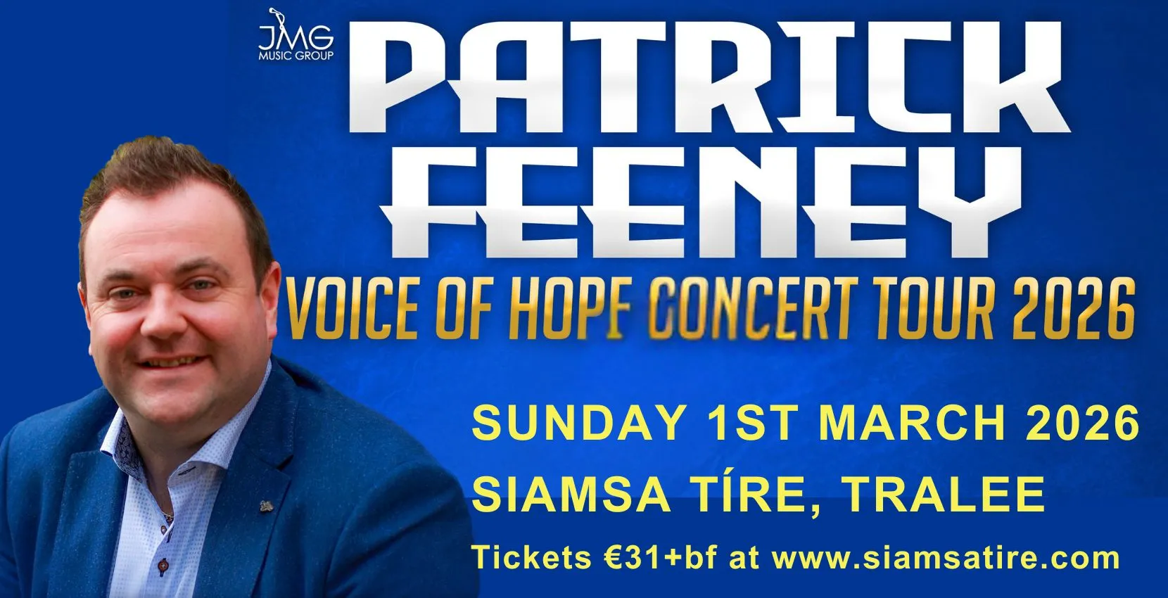 Patrick Feeney’s Voice of Hope Tour